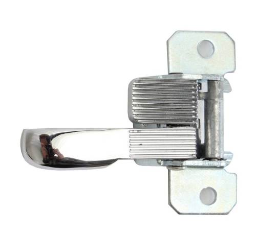 Chuck's Convertible Parts - LEVER, LOCKING INSIDE FRONT DOOR RELEASE, RIGHT, CHROME, BUS 1968-72, BUG CONV. 1971, GHIA 1971-74