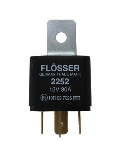 Chuck's Convertible Parts - RELAY, 5 PRONG, DEFROSTER REAR WINDOW *GERMAN* BUG 67-79, GHIA SEDAN 67-74, BUS 68-79, TYPE 3 67-73 OR FUEL PUMP TYPE 3 1968-73