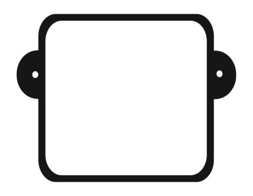 Chuck's Convertible Parts - SEAL, LICENSE LIGHT LENS TO HOUSING, BUG 1964-79, TYPE 3 FAST / NOTCHBACK 1969-73 *MADE IN USA BY WCM*