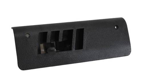 Chuck's Convertible Parts - VENT COVER, FLOOR, RIGHT, BLACK PLASTIC, BUG SEDAN 1968-77, BUG CONV. 1968-70