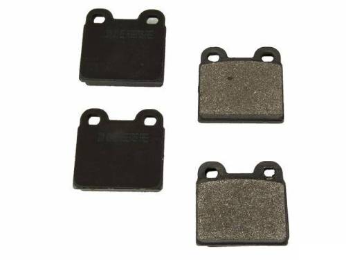 Chuck's Convertible Parts - DISC BRAKE PAD SET, FRONT, 2 PIN TYPE, GHIA 1972-73 ( 72 from VIN # 1422076274), TYPE 3 1966-71 (71 to VIN # 3112268738), BUG 1968-79 with disc brake conversion