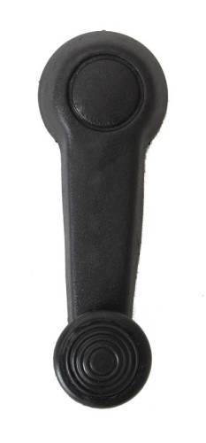 Chuck's Convertible Parts - WINDOW CRANK HANDLE, BLACK, BUG 1975-79, BUS 1968-79, VANAGON 1980-91