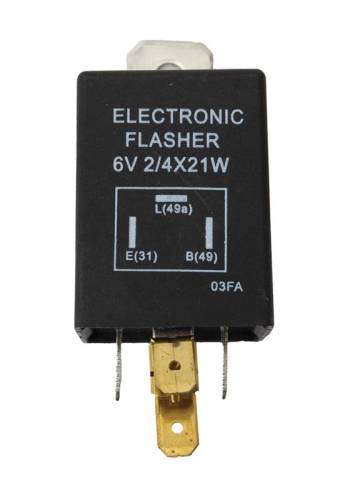 Chuck's Convertible Parts - TURN SIGNAL FLASHER, 6 VOLT, ALL VW MODELS 1955-66