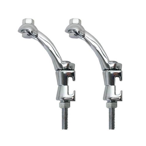 Chuck's Convertible Parts - BRACKET, RALLY FOG LIGHT OR REVERSE LIGHT, SET OF 2, BUG 1955-67, GHIA 1956-71, BUS 1955-71, TYPE 3 1961-73 (Able to clamp up to 2 1/4" tall bumper brackets and as thick as 1/4")