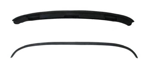 Chuck's Convertible Parts - CONVERTIBLE TOP BOW KIT, GHIA CONV. 1968-69 1/2 (1969 Up to VIN 149431007 Includes: Header Bow, Above Rear Window Bow)