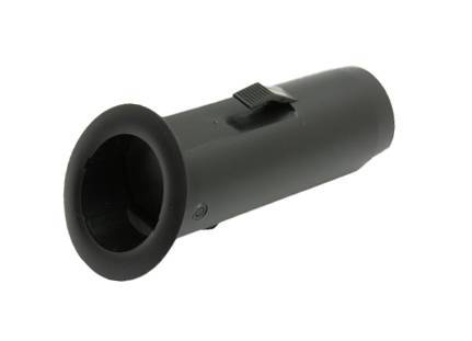 Chuck's Convertible Parts - VENT, DASH LEFT OR RIGHT, BLACK PLASTIC, BUG SUPER BEETLE 1973-79