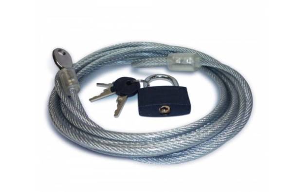 Chuck's Convertible Parts - CAR COVER LOCK & CABLE KIT, ALL MODELS