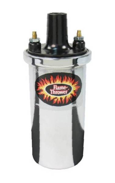 Chuck's Convertible Parts - IGNITION COIL,12 VOLT, CHROME, PERTRONIX, BUG 47-79, BUS 50-79, GHIA 56-74, TYPE 3 66-73, THING 73-74, VANAGON 80-83