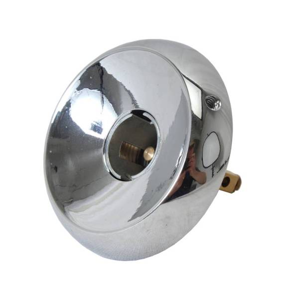 Chuck's Convertible Parts - BULB HOLDER, FRONT TURN INDICATOR CHROME LEFT OR RIGHT, BUG 1955-57, BUS 1955-61