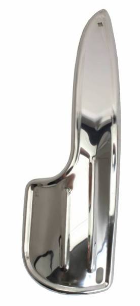 Chuck's Convertible Parts - GRAVEL GUARDS TALL, REAR FENDERS, POLISHED ALUMINUM LEFT & RIGHT, BUG 1946-79