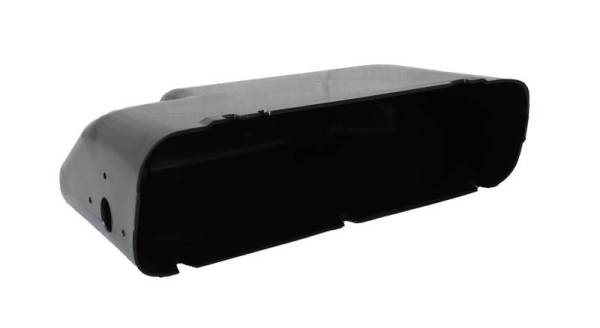 Chuck's Convertible Parts - GLOVE BOX, BLACK PLASTIC, STANDARD BUG 1968-77, SUPER BEETLE 1971-72