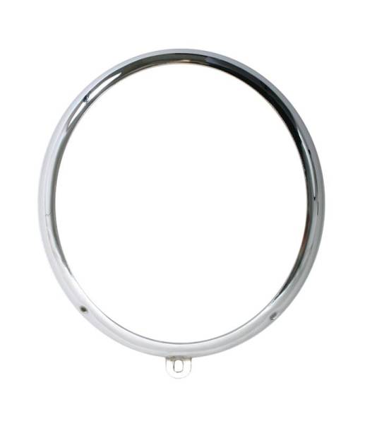 Chuck's Convertible Parts - HEADLIGHT RING, CHROME 5 & 7 O'CLOCK SCREW POSITION, BUG 1946-62, BUS 1950-67