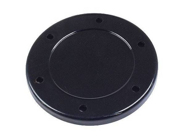 Chuck's Convertible Parts - OIL COVER PLATE WITH HOLE, 25 & 36 H.P. , BUG 1946-60, BUS 1950-60, GHIA 1956-60