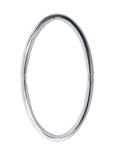 Chuck's Convertible Parts - CHROME RINGS AND SEALS FOR TAIL LIGHT, LEFT AND RIGHT, BUG 1962-67