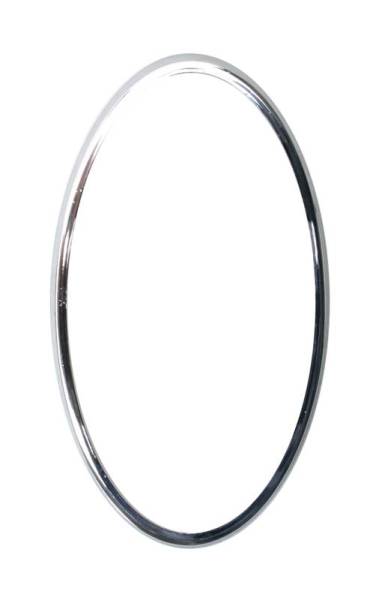 Chuck's Convertible Parts - TAIL LIGHT RINGS, CHROME PLASTIC LEFT & RIGHT *GERMAN* BUG 1962-67 (Seals Part # 111-945-235AR)