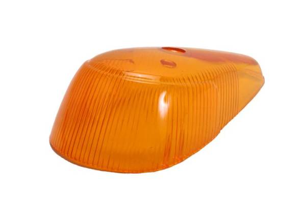 Chuck's Convertible Parts - LENS, FRONT TURN INDICATOR, AMBER, BUG 1968-69 (These Do Not Fit Perfect)