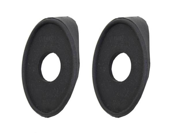 Chuck's Convertible Parts - SEALS, BUMPER OVERIDER, SET OF 2, FRONT OR REAR, BUG 1955-67 (Front Bumper With Over-Rider Requires 2, Rear Bumper With Over Rider Requires 4)