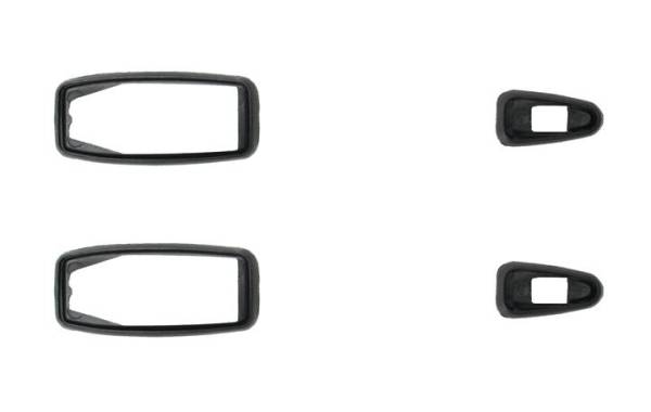 Chuck's Convertible Parts - SEALS, OUTER DOOR HANDLE, 4 PIECES, BUG 1968-79, GHIA / TYPE 3 1968-74 *MADE BY WCM*