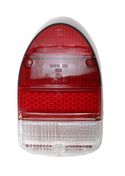 Chuck's Convertible Parts - LENS, TAIL LIGHT, RED, LEFT OR RIGHT *GERMAN* BUG 1968-70