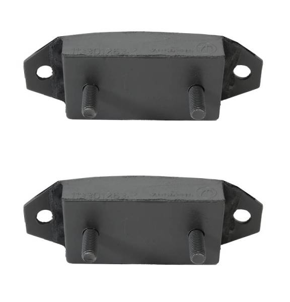 Chuck's Convertible Parts - MOUNTS, TRANSMISSION BELL HOUSING, SET OF 2 *OEM BRAZIL* BUG / GHIA 1952-72, BUS 1950-67, THING, TYPE 3 1961-73