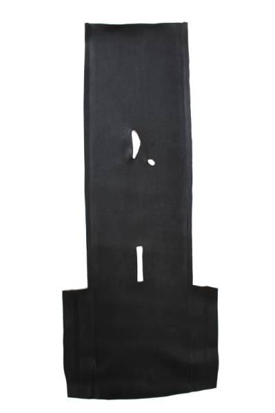 Chuck's Convertible Parts - RUBBER MAT, TUNNEL SECTION, BLACK RUBBER, BUG SEDAN & CONV. 1956-59 (Works in conjunction with Part # 111-399A)