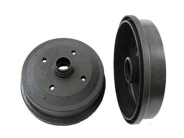 Chuck's Convertible Parts - BRAKE DRUM, 4 LUG, FRONT, STANDARD BUG 1968-77, GHIA 1968-74