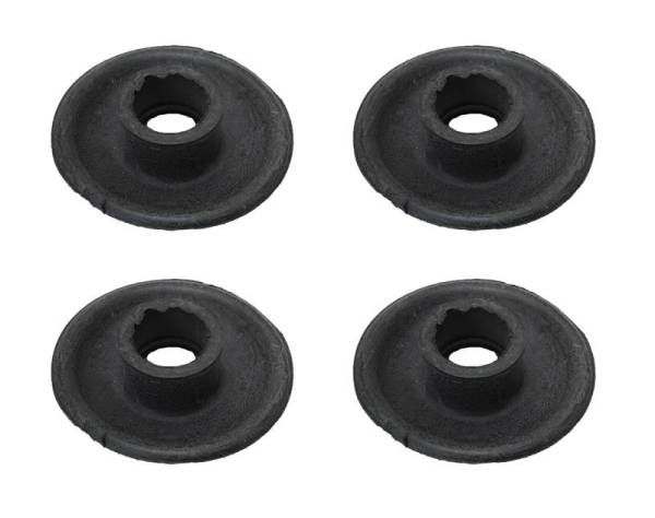 Chuck's Convertible Parts - SEAL, SPARK PLUG WIRE TO SHEET METAL, SET OF 4 *GERMAN* ALL VW MODELS