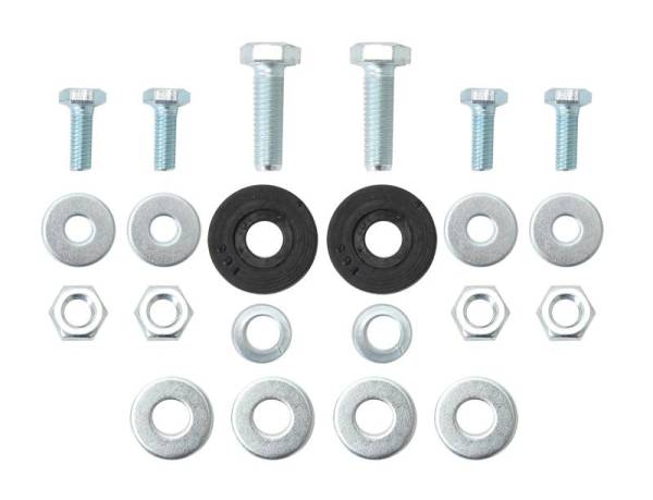Chuck's Convertible Parts - HARDWARE, FOR RUNNING BOARDS, BUG 1950-79 (harware for 1-side of running boards)