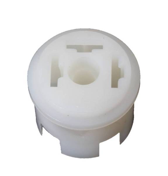 Chuck's Convertible Parts - PLUG, BRAKE LIGHT SWITCH, WHITE PLASTIC, BUG 67-79, GHIA 67-74, BUS 67-79, TYPE 3 67-74, THING 73-74