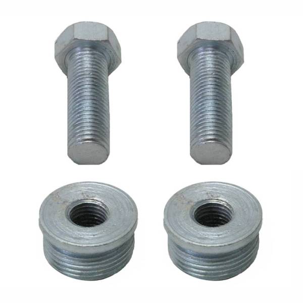 Chuck's Convertible Parts - PLUG, THREADED SEAT BELT ADAPTOR WITH BOLT, PAIR *
