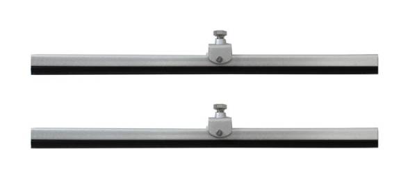 Chuck's Convertible Parts - WIPER BLADES, SILVER, LEFT & RIGHT, BUG 1958-64