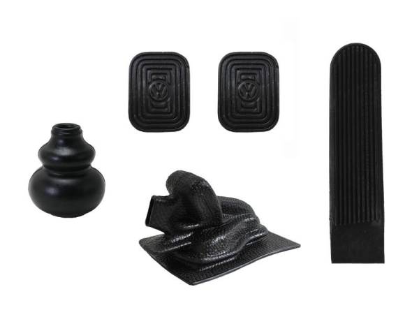 Chuck's Convertible Parts - INTERIOR RUBBER KIT, ALL BUGS 1965-79, THING 1973-74