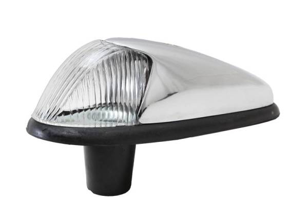Chuck's Convertible Parts - ASSEMBLY, FRONT TURN INDICATOR WITH CLEAR LENS, BUG 1958-63
