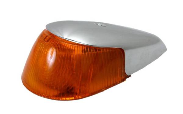 Chuck's Convertible Parts - TURN SIGNAL ASSEMBLY, LEFT OR RIGHT WITH AMBER LENS, BUG 1968-69