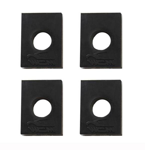 Chuck's Convertible Parts - SHOCK PAD, BODY TO FRAME 10mm RUBBER, SET OF 4, BUG 1946-79 & GHIA 1956-74 *MADE BY WCM*