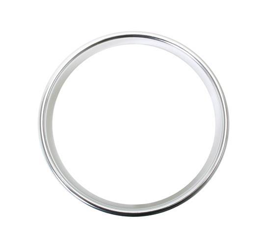 Chuck's Convertible Parts - SPEEDOMETER RING, CHROME *GERMAN* STANDARD BUG 1958-77 & SUPER BEETLE 1971-72, GHIA 1956-66, THING 73-74 (SEAL PART # 111-375)