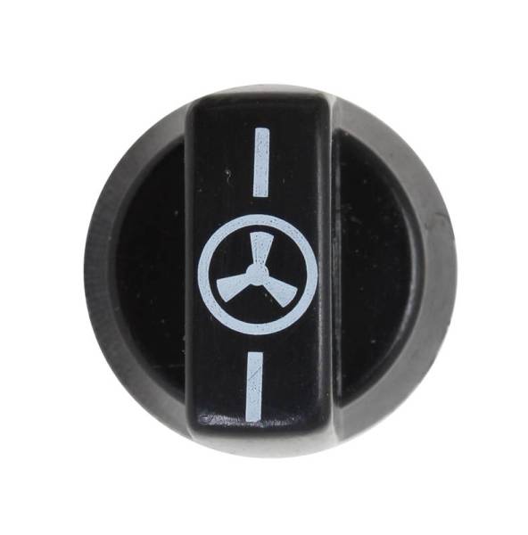 Chuck's Convertible Parts - KNOB, FRESH AIR *GERMAN* BUG 1971-72 (For Beetles with Electric Fans)