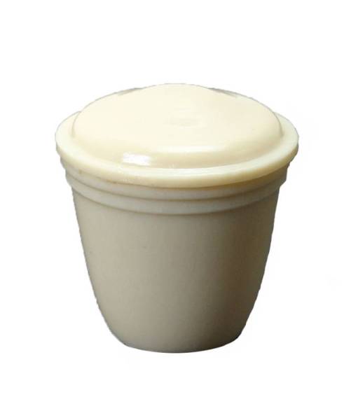 Chuck's Convertible Parts - KNOB, WIPER, 4MM IVORY, BUG 52-67, BUS 52-61, GHIA 56-61, TYPE 3 62-67 *MADE IN USA BY WCM*