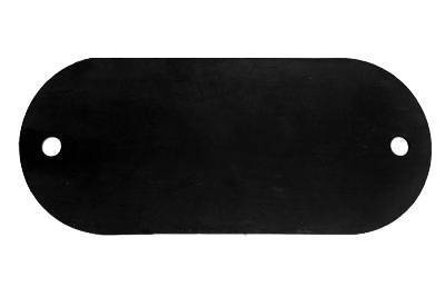 Chuck's Convertible Parts - SEAL, TUNNEL INSPECTION COVER, BUG 1950-65, GHIA 1956-65 *MADE IN USA BY WCM*