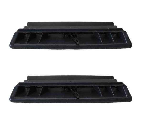 Chuck's Convertible Parts - VENT, DASH FRESH AIR / DEFROSTER, LEFT & RIGHT, STD BUG 1971-77, SUPER BEETLE 1971-72 *MADE BY WCM*