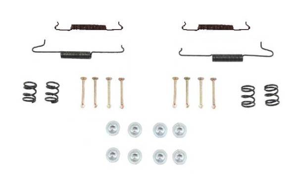 Chuck's Convertible Parts - REAR BRAKE INSTALLATION KIT, SPRINGS, PINS, CLIPS - STD BUG 58-77, GHIA 59-74, THING 73-74