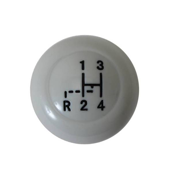 Chuck's Convertible Parts - SHIFT KNOB, 12mm GREY WITH SHIFT PATTERN, BUG & BUS 68-79, GHIA 68-74, TYPE 3 61-73, THING 73-74