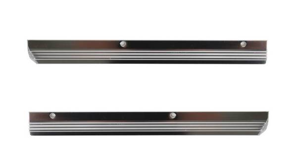 Chuck's Convertible Parts - MOLDING, FRONT TRIM PLATES, LEFT & RIGHT *GERMAN* BUG SUPER BEETLE 1971-79