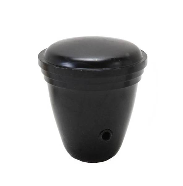 Chuck's Convertible Parts - RADIO KNOBS, BLACK, SET OF 2, ALL BUGS 1953-66, GHIA 1956-66, TYPE 3 1961-67