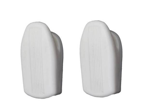 Chuck's Convertible Parts - COAT HOOK, WHITE, BUG SEDAN 1968-77, TYPE 3 1968-73, VANAGON 1980-91 *MADE BY WCM*