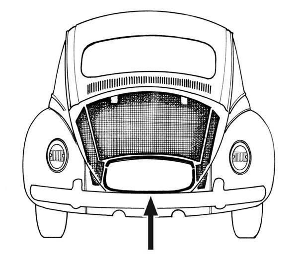 Chuck's Convertible Parts - REAR ENGINE SEAL, BUG 1975-79