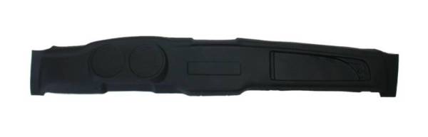 Chuck's Convertible Parts - COVER, DASH FACE, BLACK GRAIN, GHIA 1972-74 (USE SILICONE PART # 1703)
