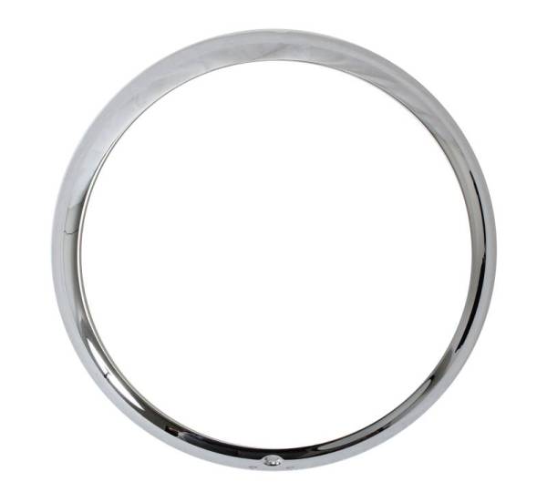 Chuck's Convertible Parts - HEADLIGHT RING, CHROME, GHIA 1956-64 1/2 (Seals sold seperately # 141-191)