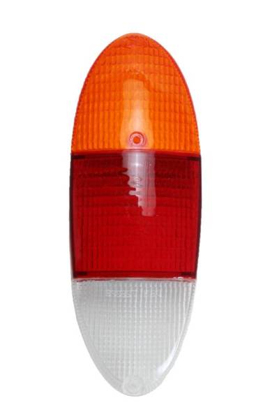 Chuck's Convertible Parts - LENS, TAIL LIGHT, AMBER / RED, LEFT OR RIGHT, GHIA 1970-71