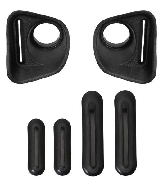Chuck's Convertible Parts - RUBBER, BUMPER SEAL KIT, FRONT & REAR, GHIA 1972-74